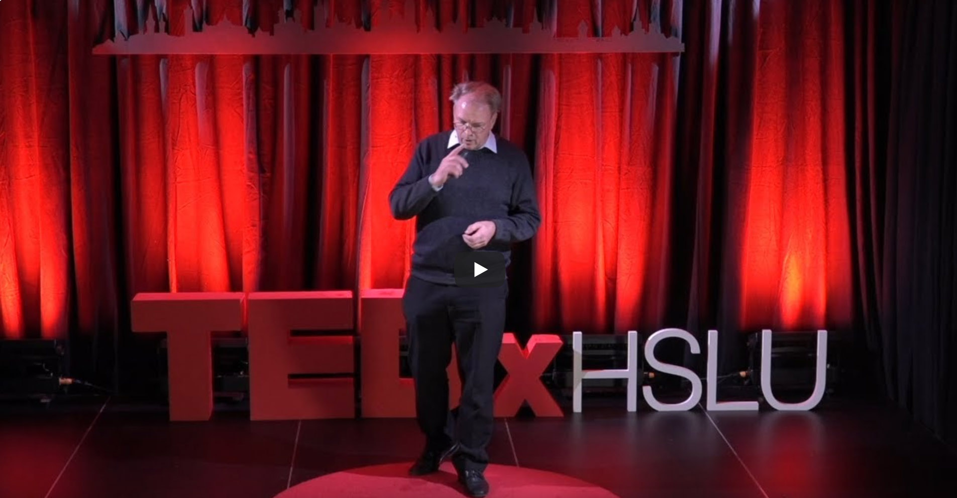 Karel van der Waarde on the TEDx stage