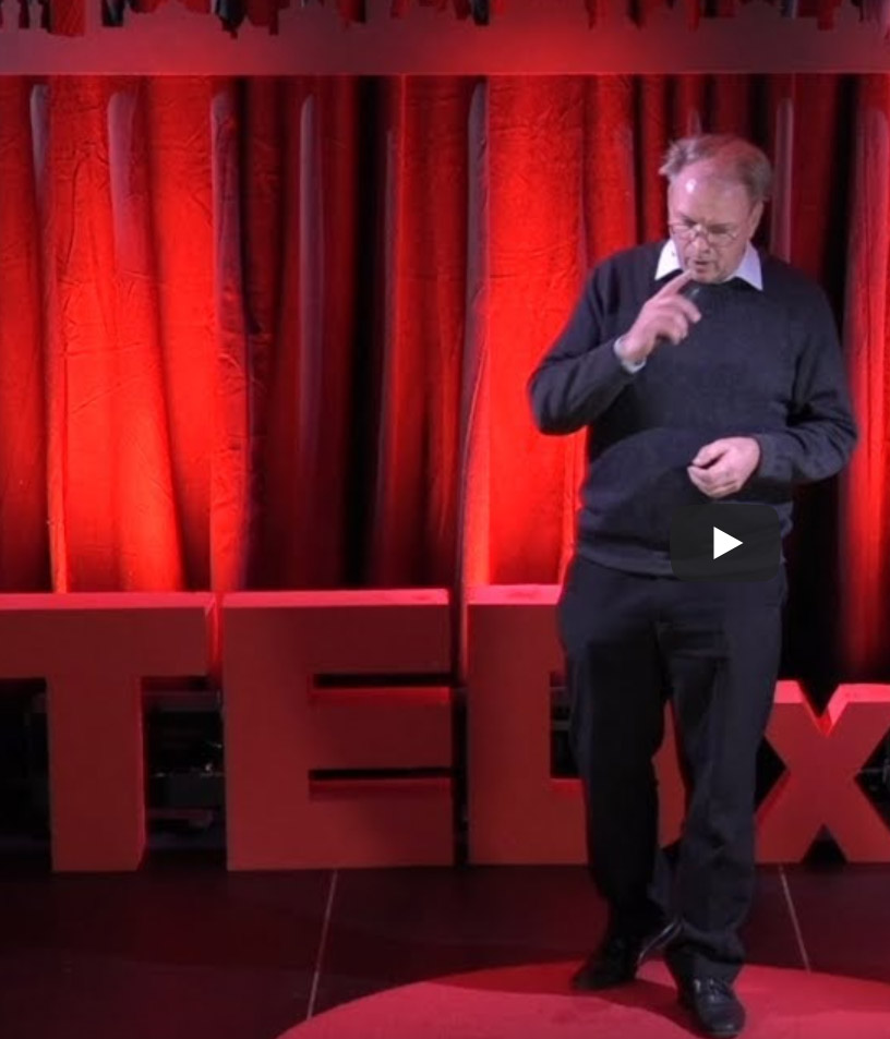 Karel v d Waarde on the TEDx stage