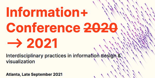 Header image Information+ Conference, postponed to 2021
